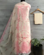 Digital printed Premium Micro Silk Fabric 3 piece - Image 7