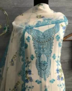 Digital printed Premium Micro Silk Fabric 3 piece - Image 3