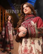 Digital printed Premium Micro Silk Fabric 3 piece