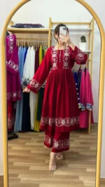 Embroidery work Readymade Lillen 2pice set - Image 4