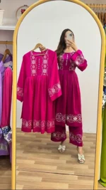 Embroidery work Readymade Lillen 2pice set - Image 7