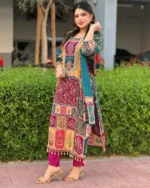 Digital Printed Fully Readymade 3 Piece Set - Image 4