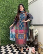 Digital Printed Fully Readymade 3 Piece Set
