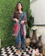 Digital Printed Fully Readymade 3 Piece Set - Image 3